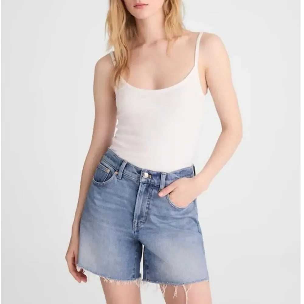Madewell Light Blue Denim Jean Shorts